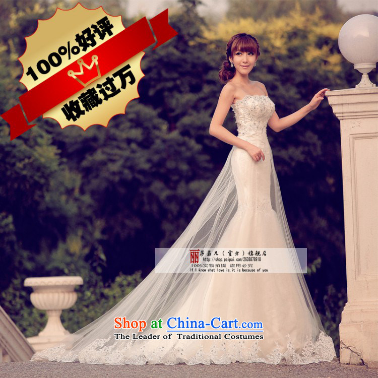 Wedding dress 2015 spring/summer at the new tissue chest straps satin lace long tail crowsfoot wedding package returning pictures, XXL price, brand platters! The elections are supplied in the national character of distribution, so action, buy now enjoy more preferential! As soon as possible.