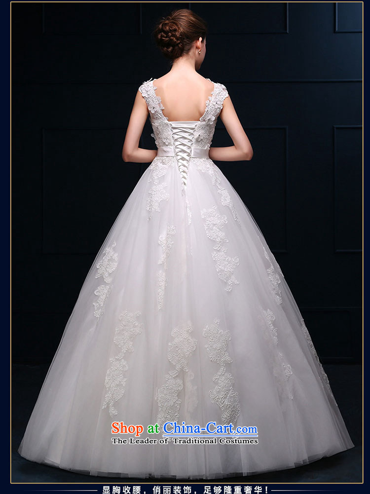 Wedding dresses new Asian layout to align the shoulders A swing wedding custom video thin word bride shoulder wedding white streak XL Photo, prices, brand platters! The elections are supplied in the national character of distribution, so action, buy now enjoy more preferential! As soon as possible.