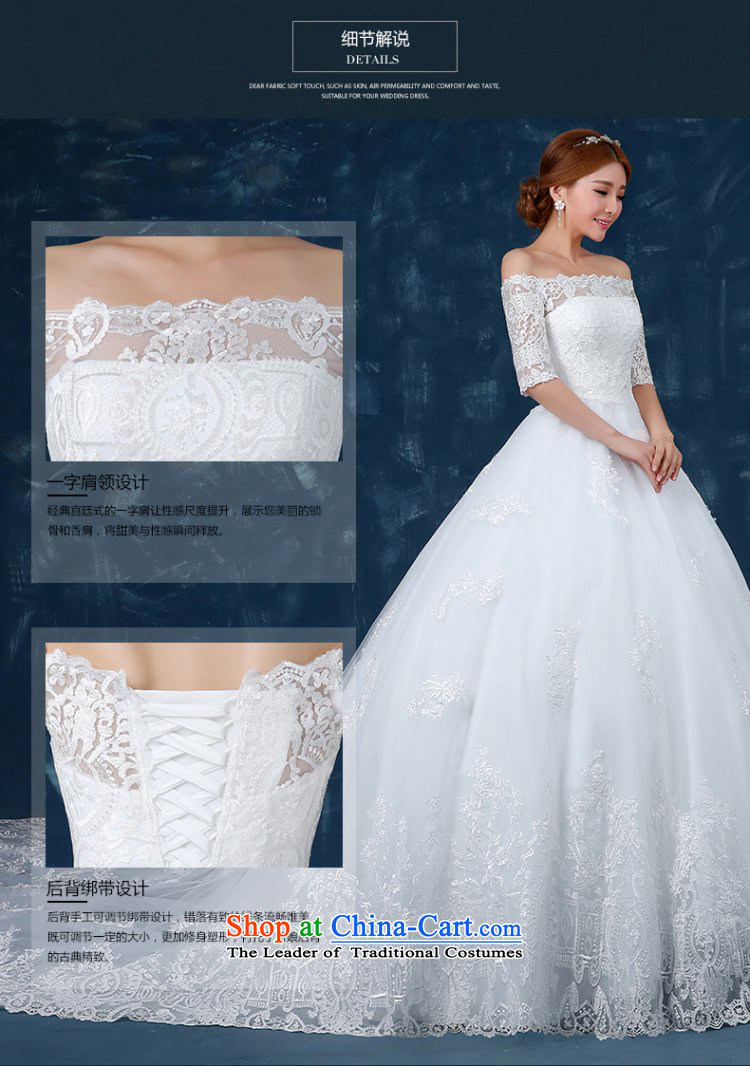 Beverly Ting tail wedding winter 2015 new wedding dresses palace bride lace a field to align the shoulder larger video thin strap white M picture, prices, brand platters! The elections are supplied in the national character of distribution, so action, buy now enjoy more preferential! As soon as possible.