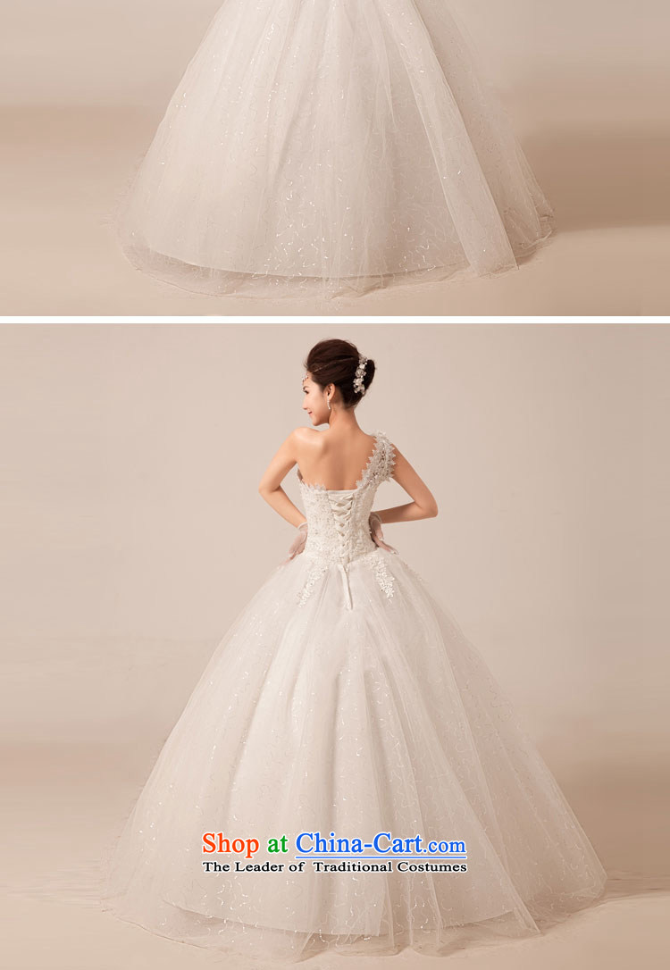 Yong-yeon and Korean style wedding dresses princess new summer 2015 Graphics thin lace shoulder on-chip to align the strap White XXL wedding pictures, prices, brand platters! The elections are supplied in the national character of distribution, so action, buy now enjoy more preferential! As soon as possible.