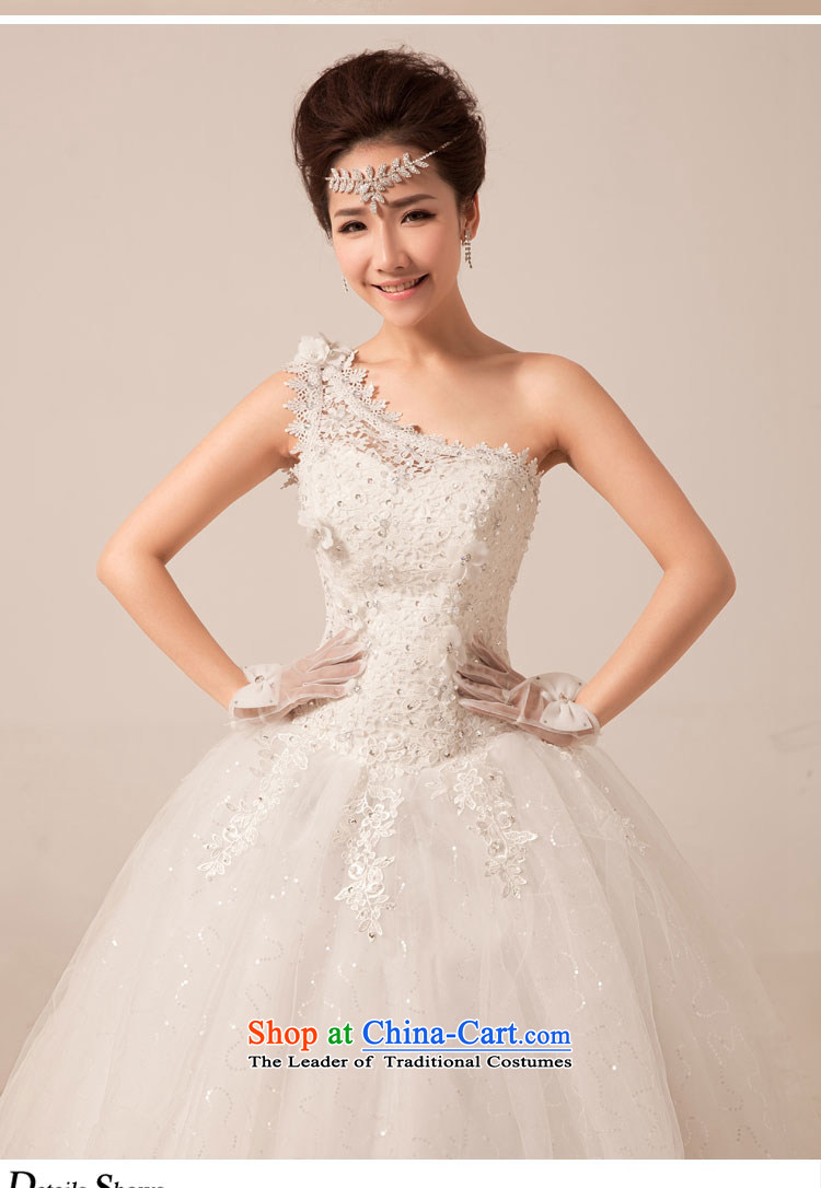 Yong-yeon and Korean style wedding dresses princess new summer 2015 Graphics thin lace shoulder on-chip to align the strap White XXL wedding pictures, prices, brand platters! The elections are supplied in the national character of distribution, so action, buy now enjoy more preferential! As soon as possible.