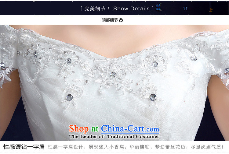 Honeymoon bride 2015 Summer new wedding dresses Korean word princess sweet your shoulders to lace diamond wedding white L picture, prices, brand platters! The elections are supplied in the national character of distribution, so action, buy now enjoy more preferential! As soon as possible.