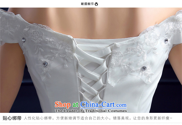 Honeymoon bride 2015 Summer new wedding dresses Korean word princess sweet your shoulders to lace diamond wedding white L picture, prices, brand platters! The elections are supplied in the national character of distribution, so action, buy now enjoy more preferential! As soon as possible.