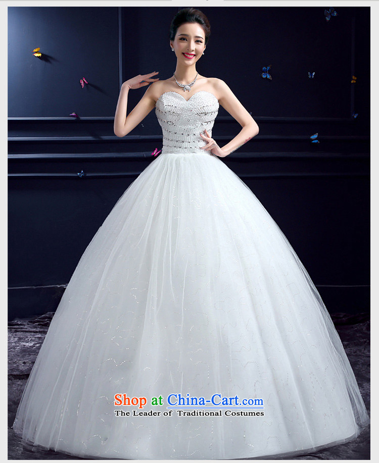 Wedding 2015 new wedding dresses honeymoon bride anointed chest wedding Korean align to Princess Diamond Wedding white picture, prices, S brand platters! The elections are supplied in the national character of distribution, so action, buy now enjoy more preferential! As soon as possible.