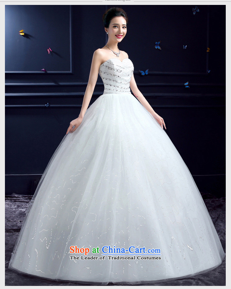 Wedding 2015 new wedding dresses honeymoon bride anointed chest wedding Korean align to Princess Diamond Wedding white picture, prices, S brand platters! The elections are supplied in the national character of distribution, so action, buy now enjoy more preferential! As soon as possible.