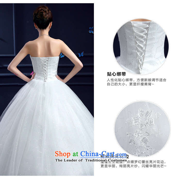 Wedding 2015 new wedding dresses honeymoon bride anointed chest wedding stunning bright chip lace to align the wedding White M pictures, prices, brand platters! The elections are supplied in the national character of distribution, so action, buy now enjoy more preferential! As soon as possible.