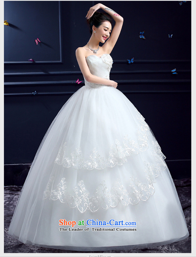 Wedding 2015 new wedding dresses honeymoon bride anointed chest wedding Korean Dream lace princess wedding White M pictures, prices, brand platters! The elections are supplied in the national character of distribution, so action, buy now enjoy more preferential! As soon as possible.