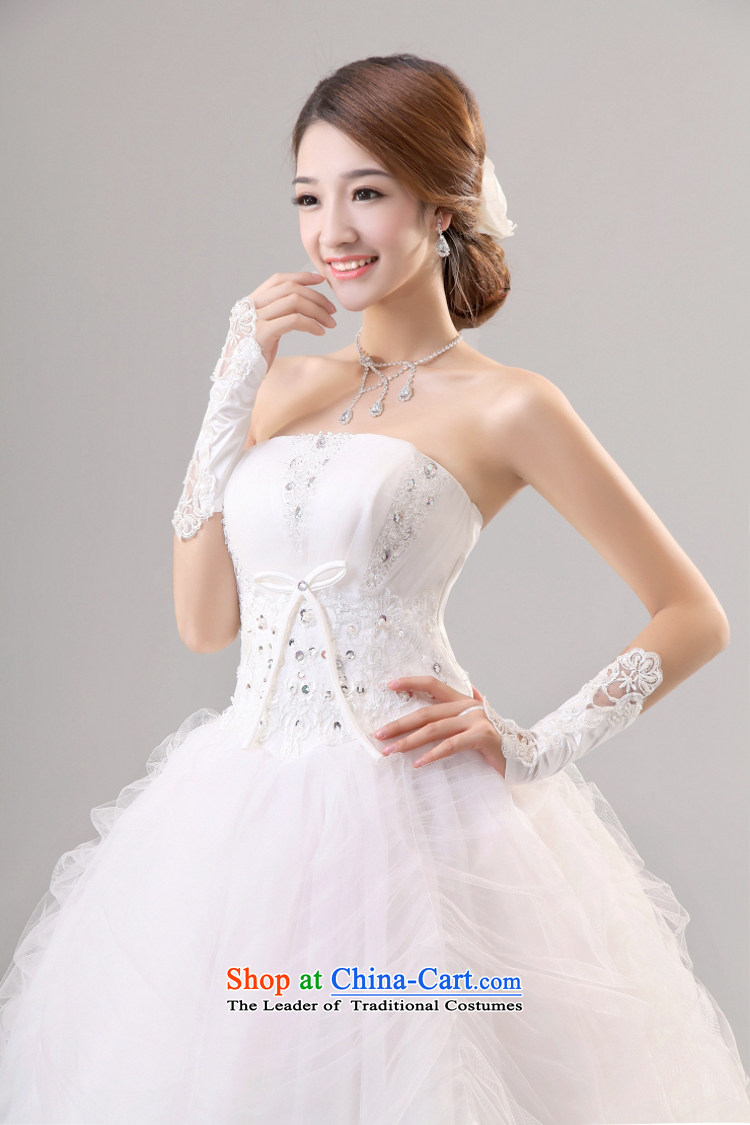 Yong-yeon and Korean Bridal Suite 2015 Summer new sweet wedding dresses elegant minimalist wiping the chest to Princess Royal Wedding White XXL picture, prices, brand platters! The elections are supplied in the national character of distribution, so action, buy now enjoy more preferential! As soon as possible.