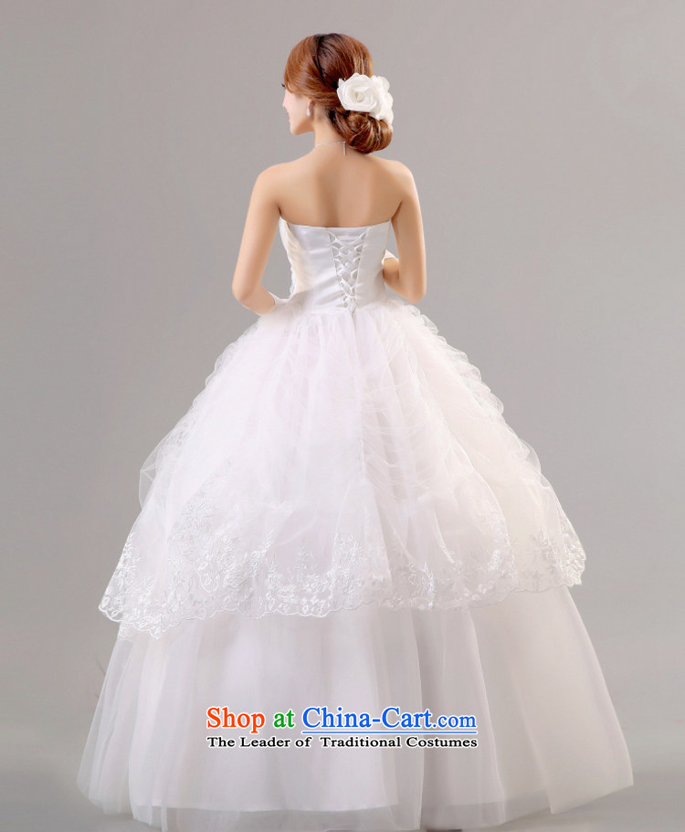 Yong-yeon and Korean Bridal Suite 2015 Summer new sweet wedding dresses elegant minimalist wiping the chest to Princess Royal Wedding White XXL picture, prices, brand platters! The elections are supplied in the national character of distribution, so action, buy now enjoy more preferential! As soon as possible.