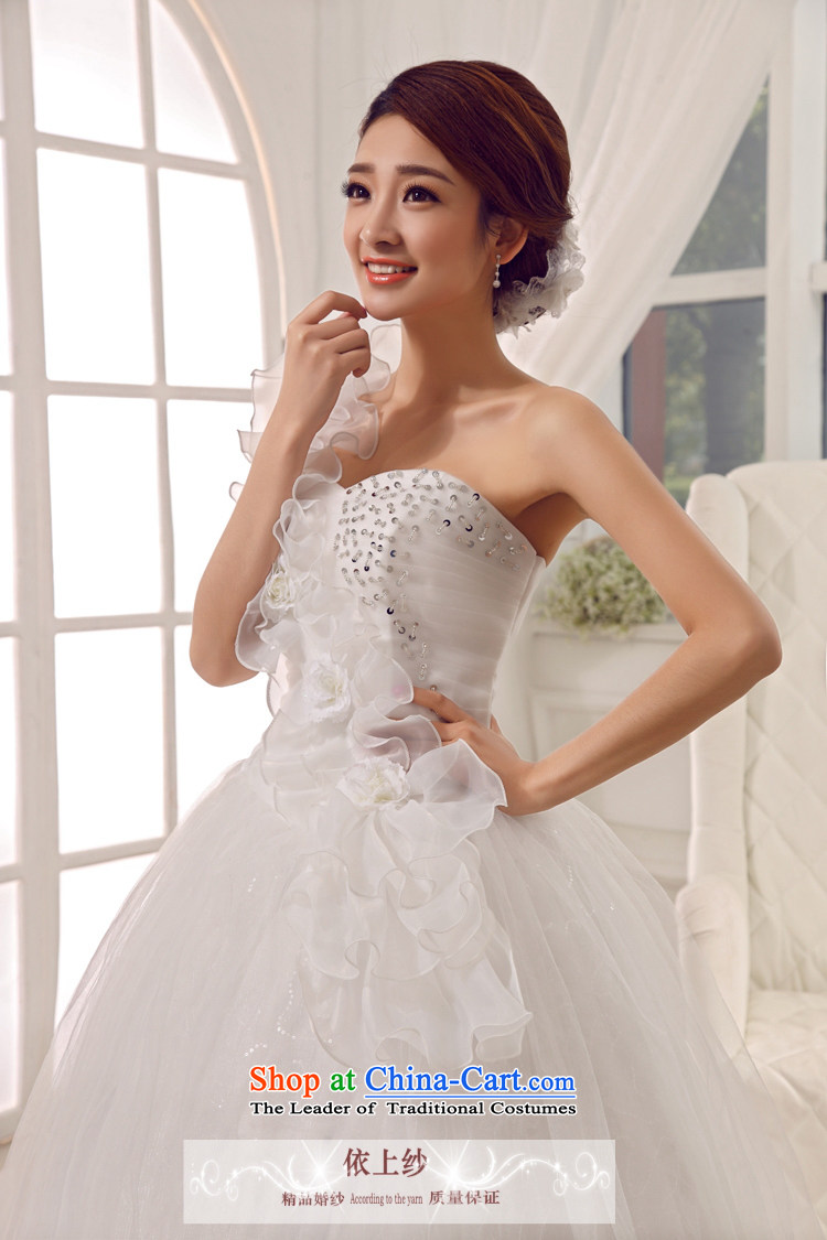 Yong-yeon and 2015 New wedding dresses retro palace sweet princess shoulder straps flowers bride wedding white picture, prices, S brand platters! The elections are supplied in the national character of distribution, so action, buy now enjoy more preferential! As soon as possible.