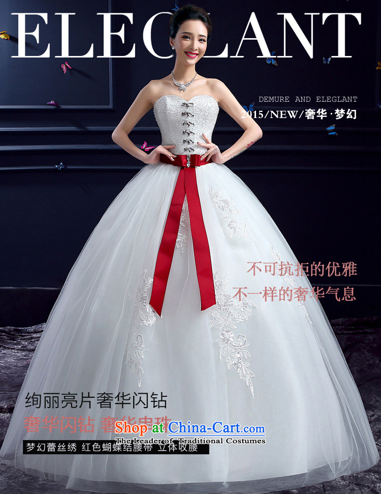 Wedding 2015 new wedding dresses honeymoon bride anointed chest diamond wedding to align the princess butterfly yarn White XXL pictures of marriage, prices, brand platters! The elections are supplied in the national character of distribution, so action, buy now enjoy more preferential! As soon as possible.