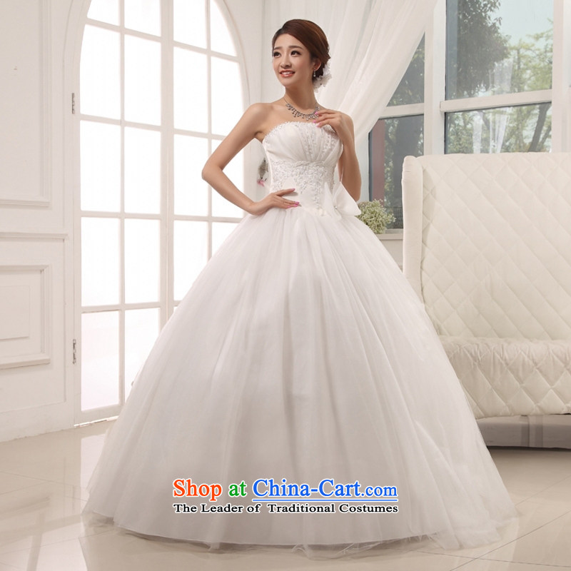 Yong-yeon and new products by 2015 and chest bon bon wedding Korean Princess wedding sweet elegant wedding Korean style of the funds from the white M, align the Yong-yeon and shopping on the Internet has been pressed.