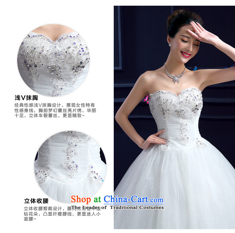 Wedding 2015 new wedding dresses honeymoon bride anointed chest wedding diamond princess alignment to lace white wedding pictures, prices, XL brand platters! The elections are supplied in the national character of distribution, so action, buy now enjoy more preferential! As soon as possible.