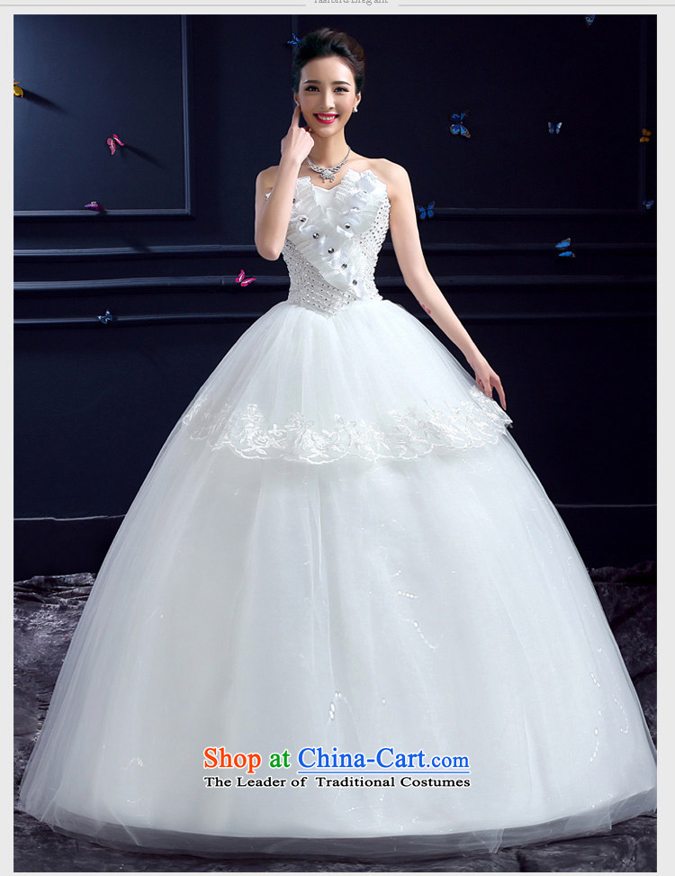Wedding 2015 new wedding dresses honeymoon bride anointed chest wedding diamond studs to align the Princess Pearl white wedding pictures, prices, M brand platters! The elections are supplied in the national character of distribution, so action, buy now enjoy more preferential! As soon as possible.