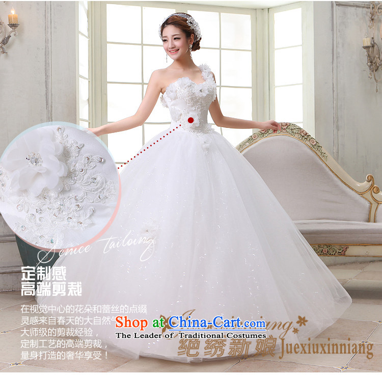 Embroidered is marriages wedding dresses 2015 new need to align the shoulder flowers Korean Princess straps, white tailored does not allow for pictures, prices, brand platters! The elections are supplied in the national character of distribution, so action, buy now enjoy more preferential! As soon as possible.