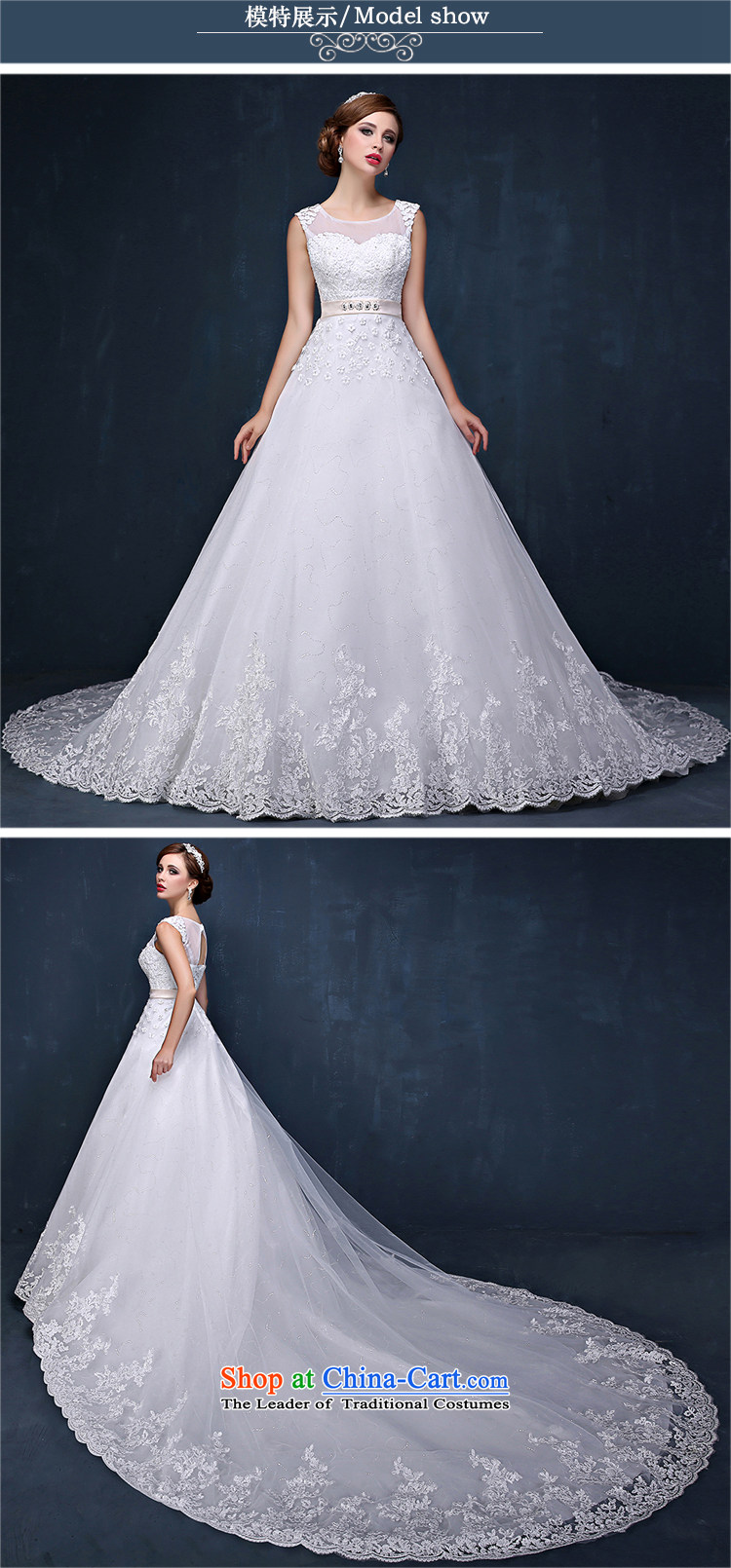 Wedding dresses Summer 2015 new Korean shoulders flowers graphics thin marriages trailing white XXL( wedding dresses waist 2.4) Picture, prices, brand platters! The elections are supplied in the national character of distribution, so action, buy now enjoy more preferential! As soon as possible.
