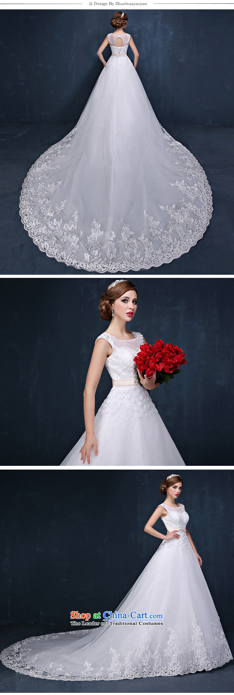 Wedding dresses Summer 2015 new Korean shoulders flowers graphics thin marriages trailing white XXL( wedding dresses waist 2.4) Picture, prices, brand platters! The elections are supplied in the national character of distribution, so action, buy now enjoy more preferential! As soon as possible.