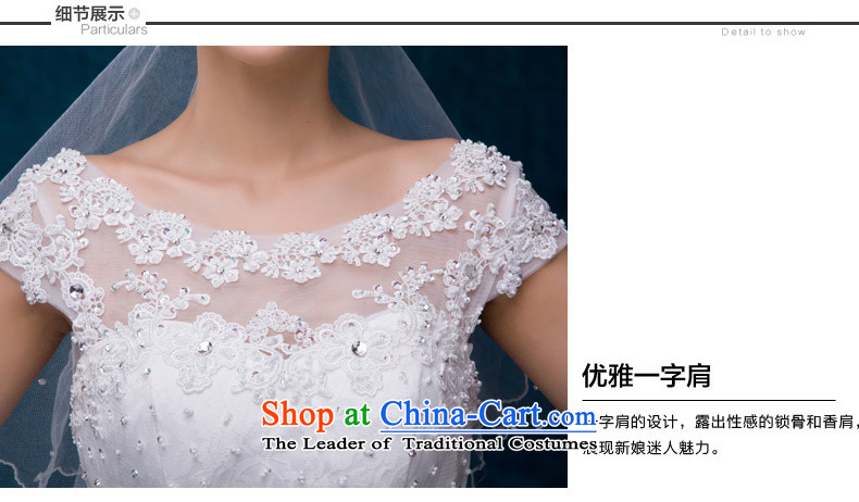 Wedding dress 2015 autumn and winter new package version Korea shoulder lace to align graphics thin diamond marriages A field to align the white dress with small elegant beauty white made no refund is not replaced picture, prices, brand platters! The elections are supplied in the national character of distribution, so action, buy now enjoy more preferential! As soon as possible.