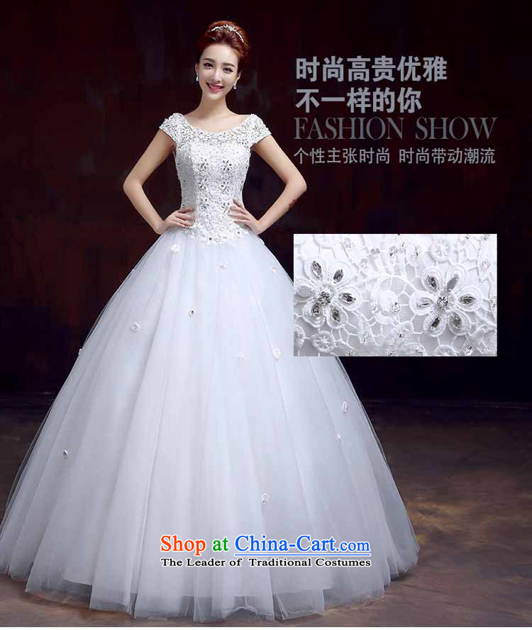 The spring and summer of 2015, Korean New Word wedding shoulder wedding A swing to align the upscale marriages wedding dresses XXXL white picture, prices, brand platters! The elections are supplied in the national character of distribution, so action, buy now enjoy more preferential! As soon as possible.