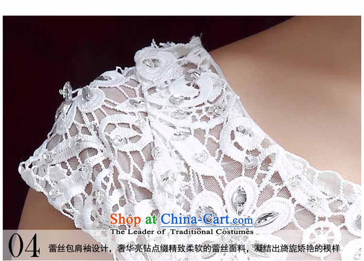 The spring and summer of 2015, Korean New Word wedding shoulder wedding A swing to align the upscale marriages wedding dresses XXXL white picture, prices, brand platters! The elections are supplied in the national character of distribution, so action, buy now enjoy more preferential! As soon as possible.