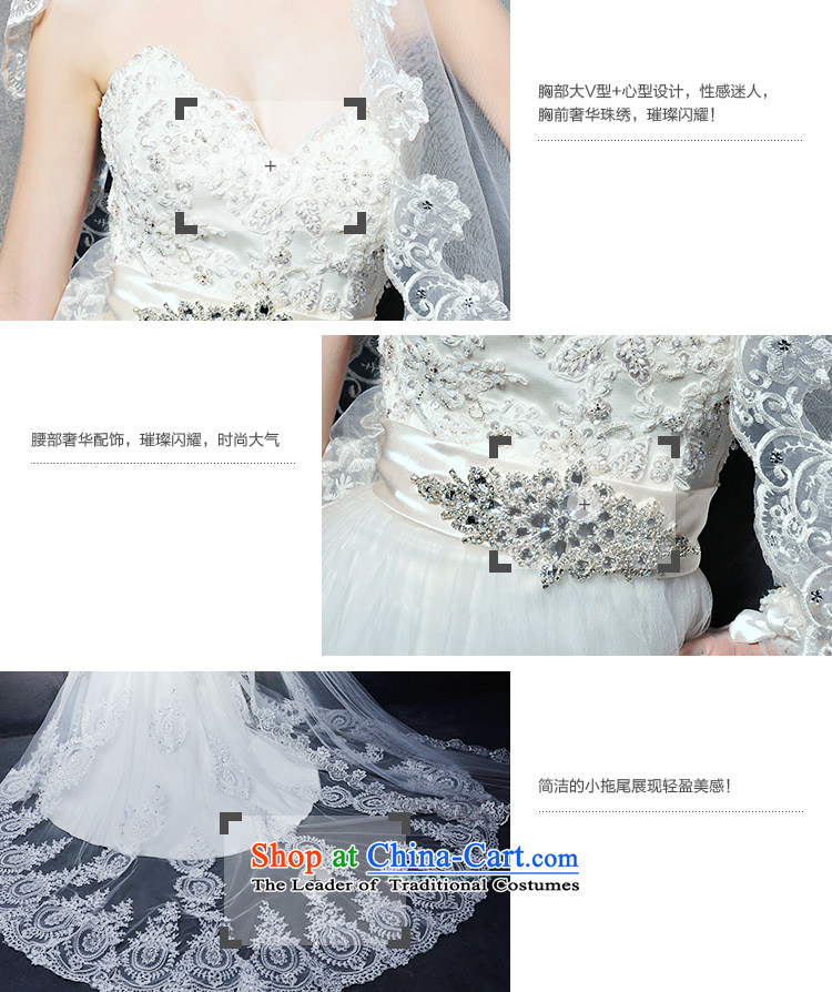 Full Chamber Fang 2015 Summer wedding dresses advanced new custom Korean wedding dress wiping the chest wedding   H694 tail 60cm 173-L picture, prices, brand platters! The elections are supplied in the national character of distribution, so action, buy now enjoy more preferential! As soon as possible.