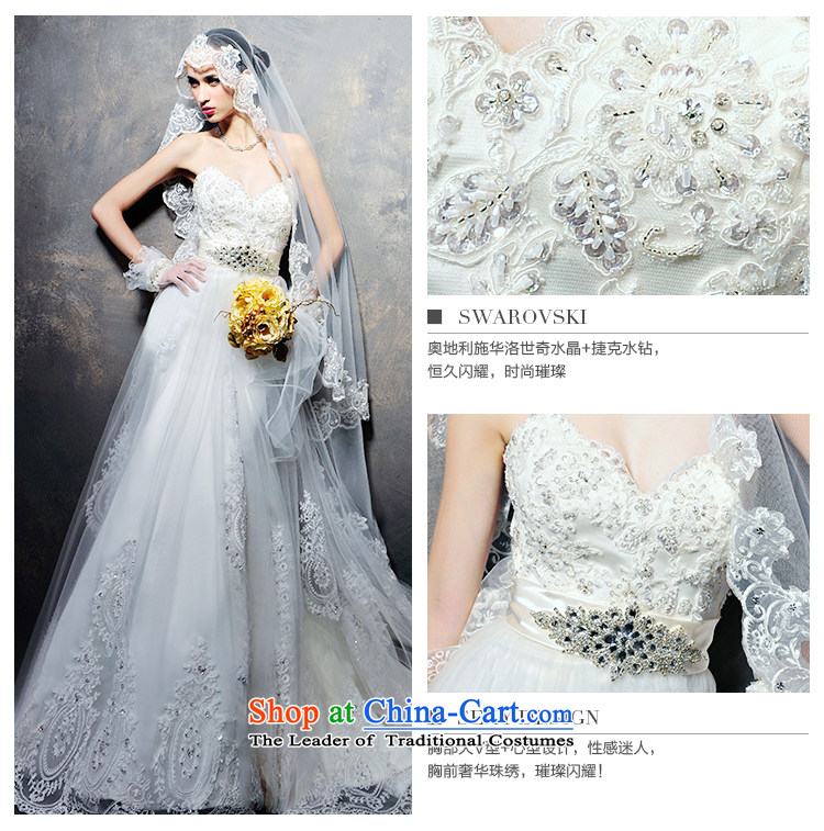 Full Chamber Fang 2015 Summer wedding dresses advanced new custom Korean wedding dress wiping the chest wedding   H694 tail 60cm 173-L picture, prices, brand platters! The elections are supplied in the national character of distribution, so action, buy now enjoy more preferential! As soon as possible.