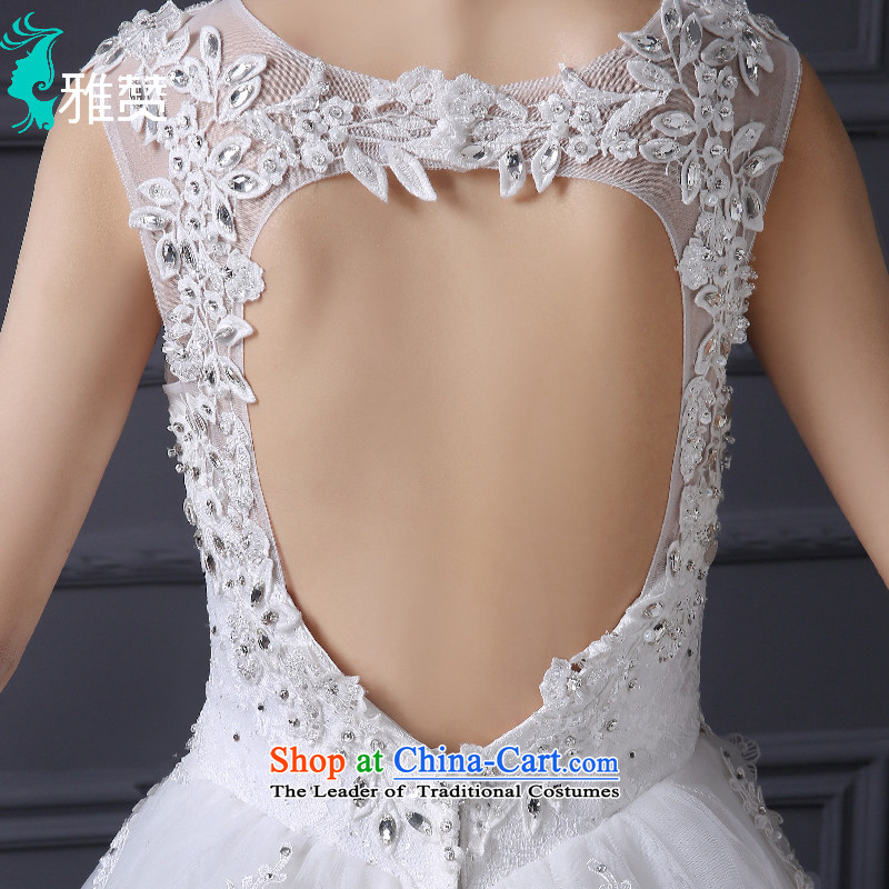 Jacob Chan shoulders wedding dress bride video thin package shoulder recite a new summer 2015 drill align to skirt white princess XL, Jacob Chan (YAZAN) , , , shopping on the Internet