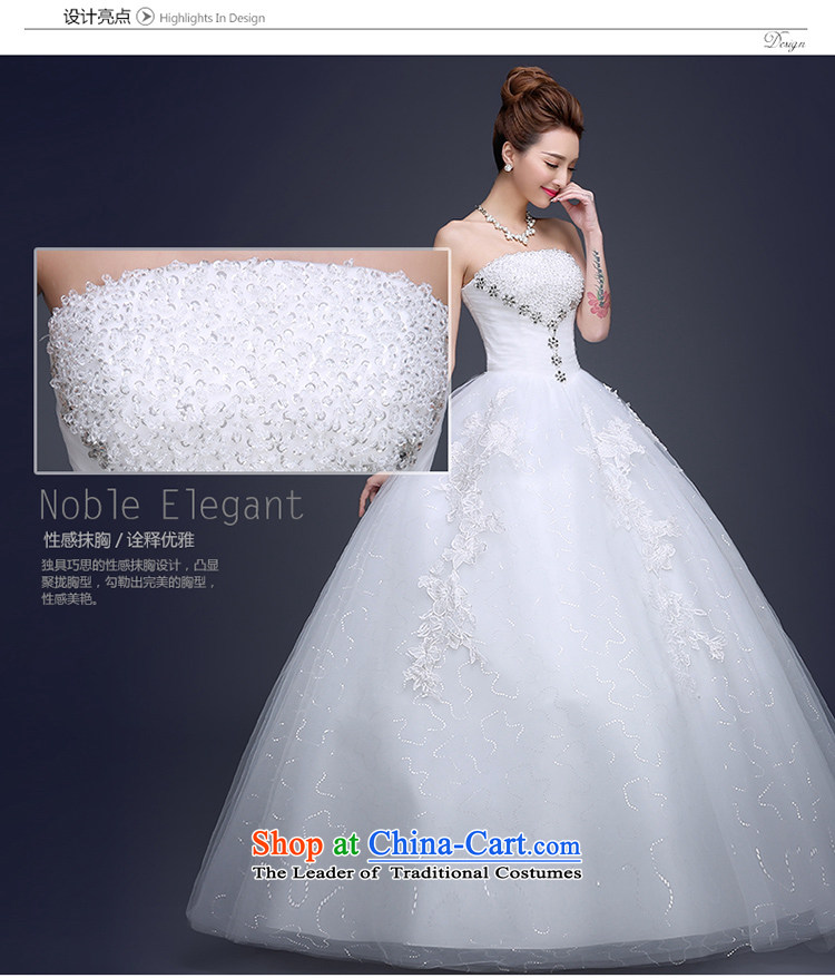 Beverly Ting 2015 Summer Wedding dress the new bride Korean anointed chest to large summer wedding video thin straps Sau San Diamond White XL Photo, prices, brand platters! The elections are supplied in the national character of distribution, so action, buy now enjoy more preferential! As soon as possible.