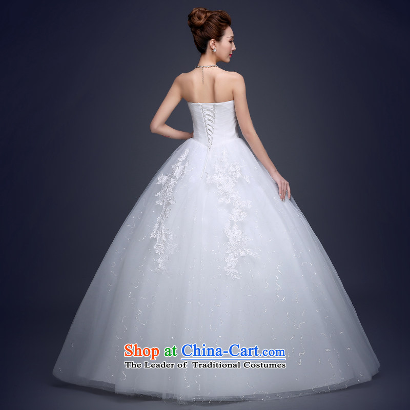 Beverly Ting 2015 Summer Wedding dress the new bride Korean anointed chest to large summer wedding video thin straps Sau San Diamond White XL, Beverly (tingbeier ting) , , , shopping on the Internet