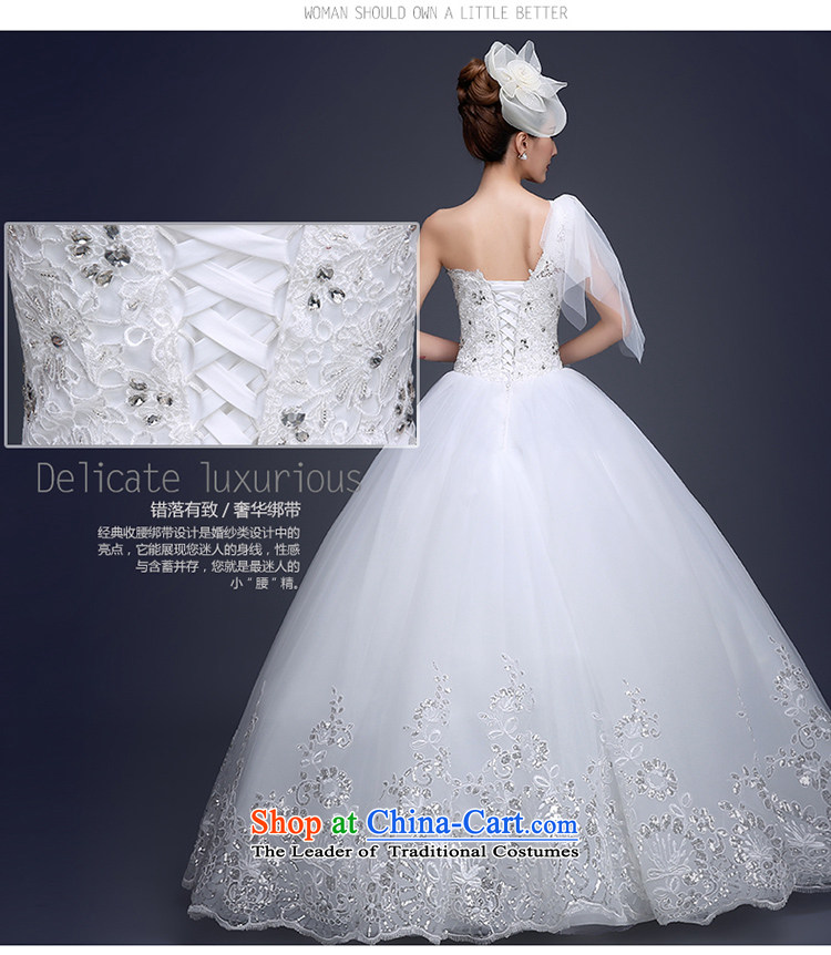 Beverly Ting wedding dresses 2015 new summer marriages to align the Korean style wedding code then wipe chest Sau San Video Shoulder Drill thin white XL Photo, prices, brand platters! The elections are supplied in the national character of distribution, so action, buy now enjoy more preferential! As soon as possible.