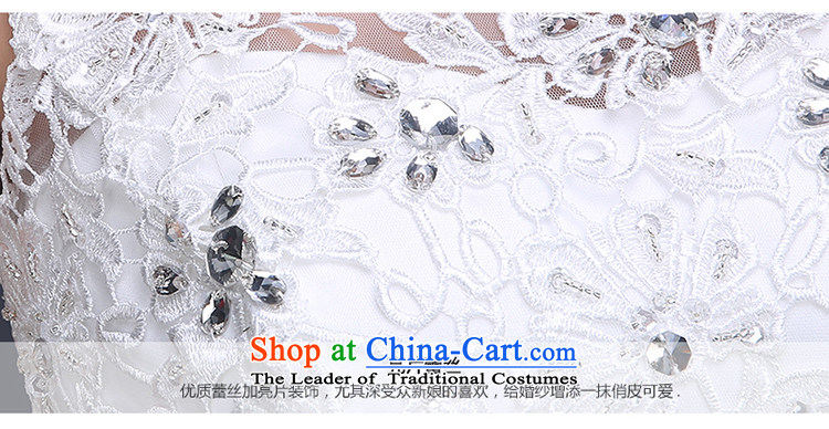 Beverly Ting wedding dresses 2015 new summer marriages to align the Korean style wedding code then wipe chest Sau San Video Shoulder Drill thin white XL Photo, prices, brand platters! The elections are supplied in the national character of distribution, so action, buy now enjoy more preferential! As soon as possible.