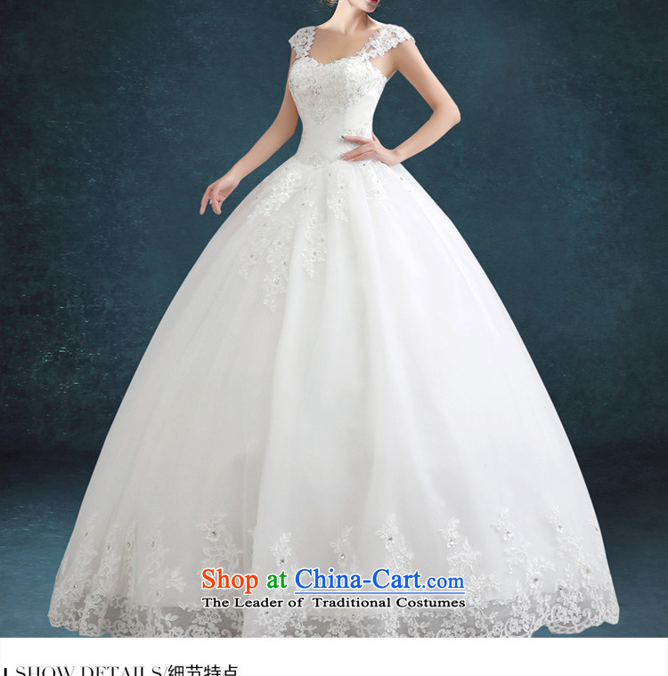 Each Connie wedding dresses to align the wedding spring and summer 2015 Ms. new Korean brides large white code embroidery shoulders video thin white wedding dress tailored does not allow for seven days, picture, prices, brand platters! The elections are supplied in the national character of distribution, so action, buy now enjoy more preferential! As soon as possible.