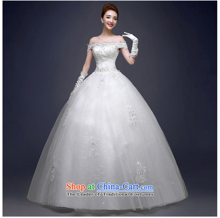 7 Color 7 tone Korean new stylish white 2015 marriages a field shoulder straps lace to align the wedding dresses H075 white tailored (does not allow) Picture, prices, brand platters! The elections are supplied in the national character of distribution, so action, buy now enjoy more preferential! As soon as possible.