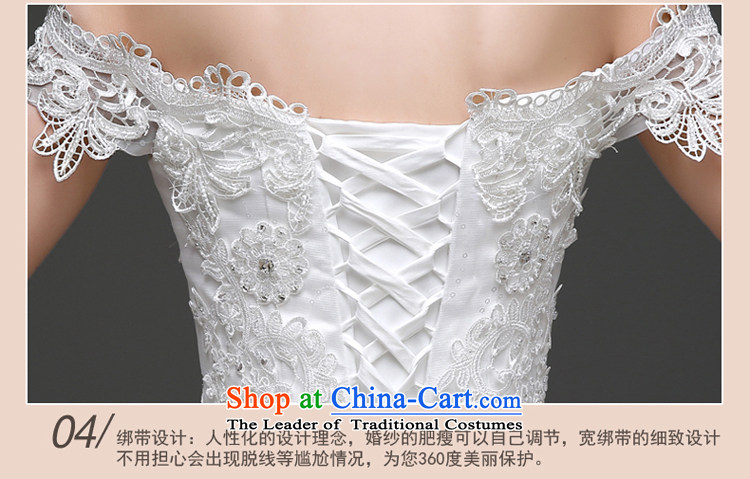 7 Color 7 tone Korean new stylish white 2015 marriages a field shoulder straps lace to align the wedding dresses H075 white tailored (does not allow) Picture, prices, brand platters! The elections are supplied in the national character of distribution, so action, buy now enjoy more preferential! As soon as possible.