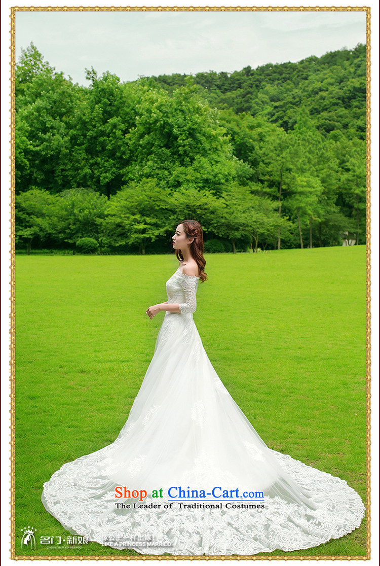2015 Summer wedding dresses tail of a Korean-style field shoulder wedding wedding dress 2605 white picture, prices, S brand platters! The elections are supplied in the national character of distribution, so action, buy now enjoy more preferential! As soon as possible.