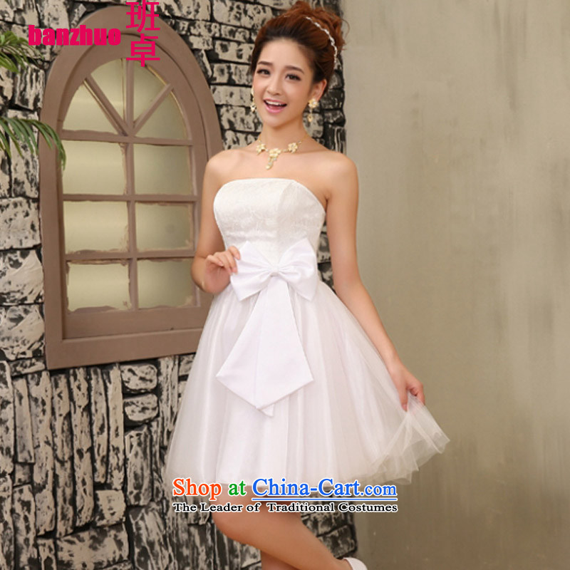 On the Korean version of the new 2015 Cheuk-yan) bridesmaid Dress Short of small sister small dress bride bows to small Sau San Dress Code Red is 80-115, Taliban-tak (banzhuo) , , , shopping on the Internet