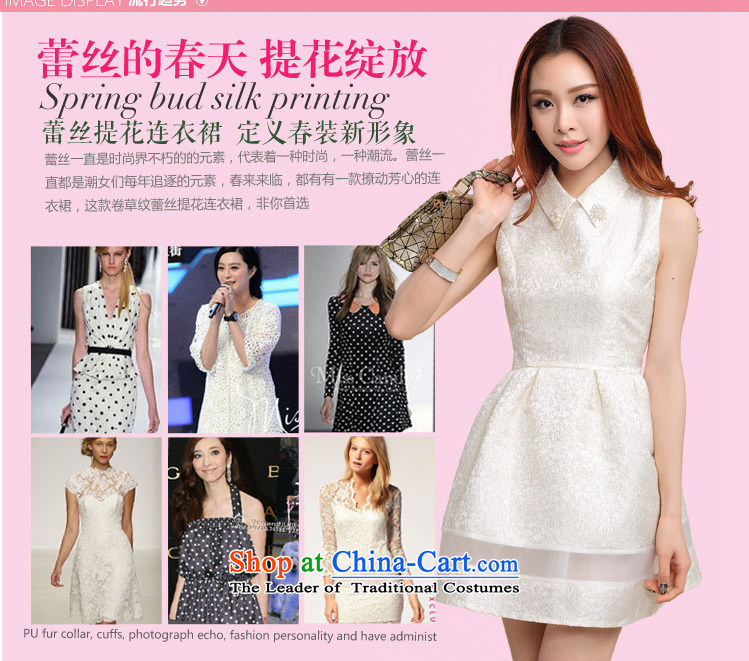 The Taliban Cheuk stylish skirt the new Korean version of Sau San sleeveless bridesmaid dress bon bon dresses m White S picture, prices, brand platters! The elections are supplied in the national character of distribution, so action, buy now enjoy more preferential! As soon as possible.