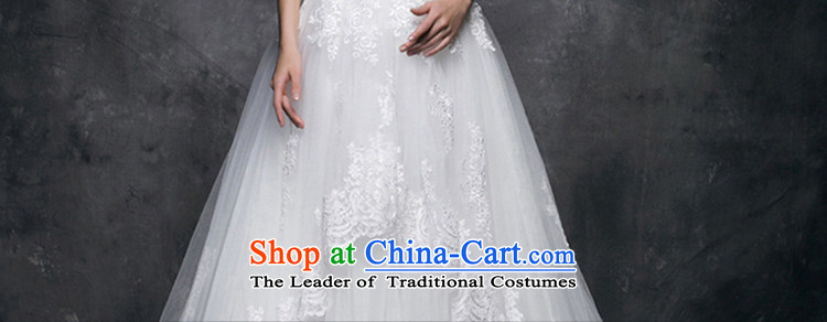 2015 new long-sleeved wedding in spring and summer tail of the Word version of large Korean shoulder code lace custom bride wedding dresses made white size is not backward not switch to picture, prices, brand platters! The elections are supplied in the national character of distribution, so action, buy now enjoy more preferential! As soon as possible.