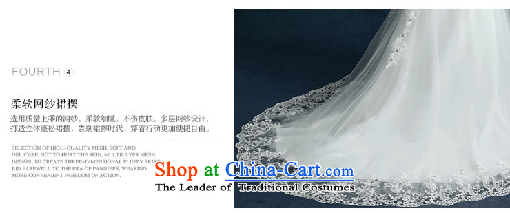  The spring of the new millennium the bride 2015 wedding dresses new stylish bride first field pregnant women shoulder wedding dresses trailing white wedding pictures, prices, XL brand platters! The elections are supplied in the national character of distribution, so action, buy now enjoy more preferential! As soon as possible.