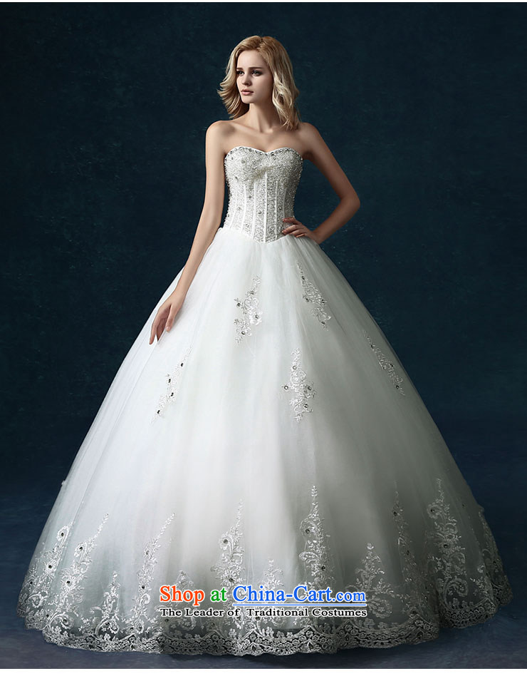 Millennium bride 2015 Spring/Summer new high-side custom continental alignment with chest marriages lace wedding dresses white L picture, prices, brand platters! The elections are supplied in the national character of distribution, so action, buy now enjoy more preferential! As soon as possible.