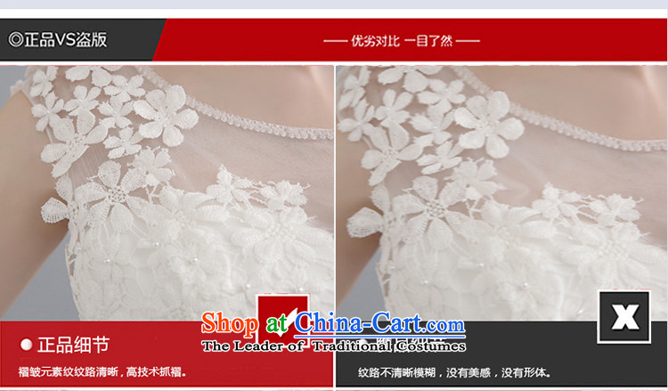 Wedding dresses 2015 Summer new Korean brides with minimalist larger graphics to align the thin shoulders the word wedding shoulder wedding White M pictures, prices, brand platters! The elections are supplied in the national character of distribution, so action, buy now enjoy more preferential! As soon as possible.