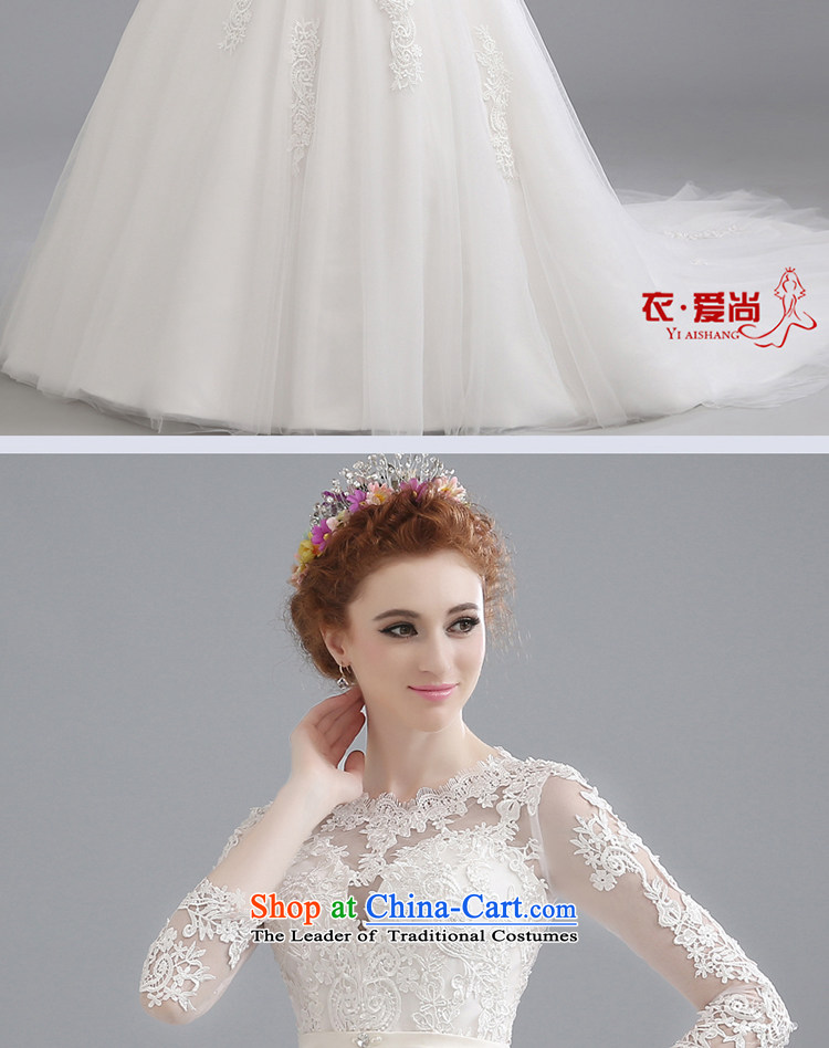 Wedding dresses Summer 2015 new products shoulders tail Korean lace large stylish large flower tail Sau San wedding white picture, prices, S brand platters! The elections are supplied in the national character of distribution, so action, buy now enjoy more preferential! As soon as possible.