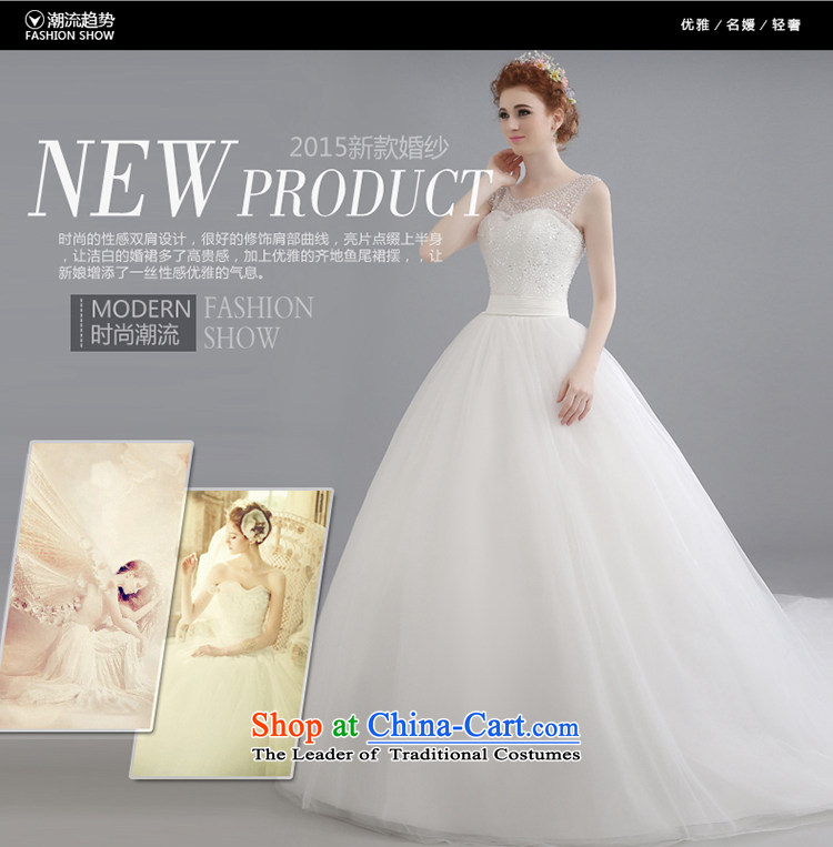 Yi love still wedding dresses new Word 2015 Summer stylish shoulder shoulders Korean brides long tail wedding code lace summer female tail can be made, plus $30 does not return pictures, prices, brand platters! The elections are supplied in the national character of distribution, so action, buy now enjoy more preferential! As soon as possible.
