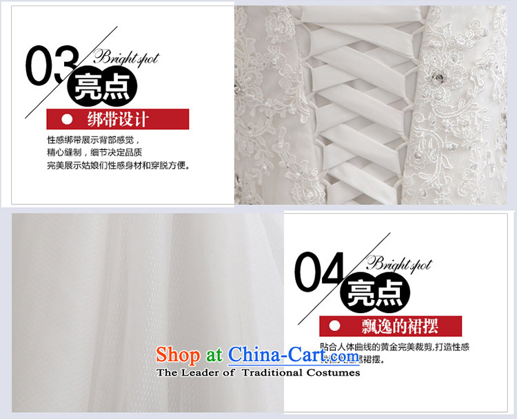 2015 Summer new word shoulder bride wedding dresses long tail align to Korean large Sau San lace large white tail can be made plus $30 does not return pictures, prices, brand platters! The elections are supplied in the national character of distribution, so action, buy now enjoy more preferential! As soon as possible.