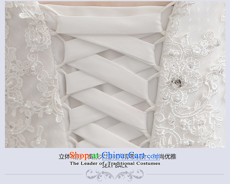2015 Summer new word shoulder bride wedding dresses long tail align to Korean large Sau San lace large white tail can be made plus $30 does not return pictures, prices, brand platters! The elections are supplied in the national character of distribution, so action, buy now enjoy more preferential! As soon as possible.