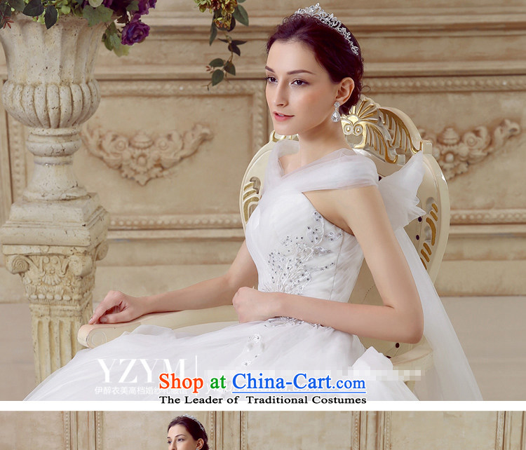 El drunken Yi Mei bride wedding dresses the word shoulder Phoenix flower embroidery tail wedding anointed chest shoulders video thin wedding dress 2015 Summer new short drag wedding tail XL Photo, prices, brand platters! The elections are supplied in the national character of distribution, so action, buy now enjoy more preferential! As soon as possible.