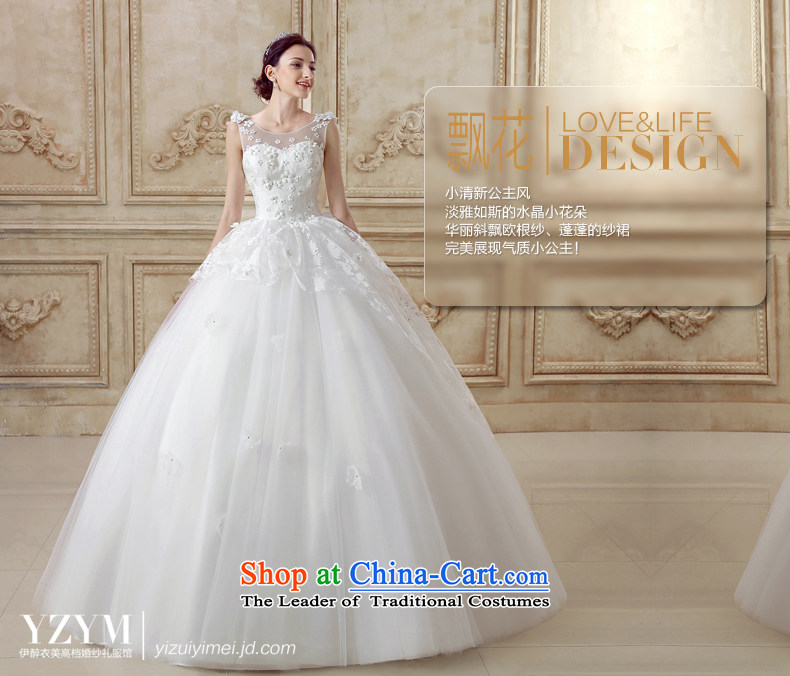 El drunken Yi Mei bride wedding dresses the yarn lace Align drill in the summer of 2015 wedding new drift of the bride wedding dress fresh wind wedding align the princess to M picture, prices, brand platters! The elections are supplied in the national character of distribution, so action, buy now enjoy more preferential! As soon as possible.