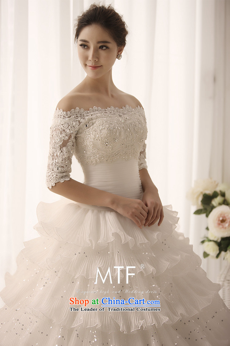 Full Chamber Fang 2015 new marriage skirt Korea wedding package shoulder strap sleeve shoulder a wedding dresses bon bon skirt deluxe tail S1391 ivory tail 60cm 165-L picture, prices, brand platters! The elections are supplied in the national character of distribution, so action, buy now enjoy more preferential! As soon as possible.