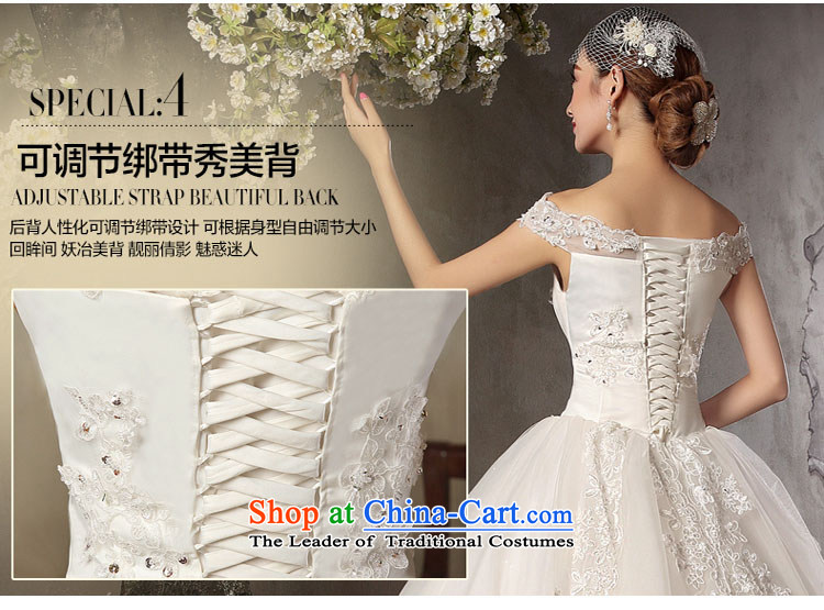 2015 bride quality custom word shoulder and chest straps spring wedding dresses red stylish long high are luxurious wedding photography white L picture, prices, brand platters! The elections are supplied in the national character of distribution, so action, buy now enjoy more preferential! As soon as possible.