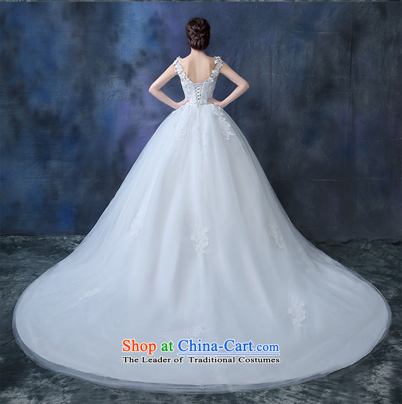 Marriage wedding dresses 2015 autumn and winter new bride to align the word tail package shoulder flowers graphics thin diamond Korean style white streaks in 1822 M picture, prices, brand platters! The elections are supplied in the national character of distribution, so action, buy now enjoy more preferential! As soon as possible.